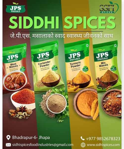 Siddhi Spices Pvt Ltd SMM Project
